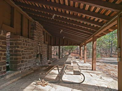 Shelter porch