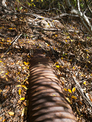 Mystery chamber exhoust pipe at exit.