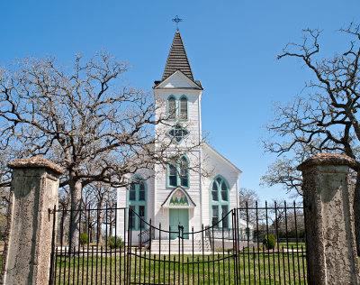 Kovar, Texas with gate installed