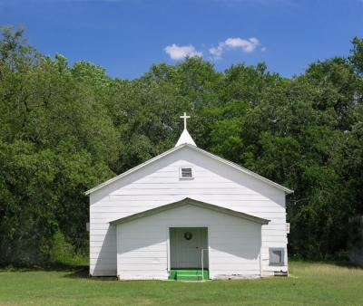 Church near Round Top, Texas