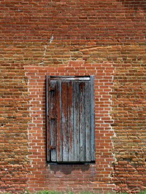 Bricked up door
