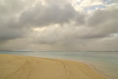 Beach and clouds
