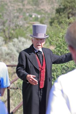 Victorian Aid Society member, Dr. Pete Peterson as Turner.