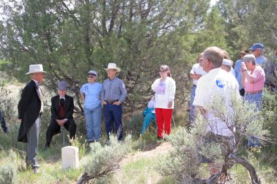 Victorian Aid Society Tour of Animas Cemetery