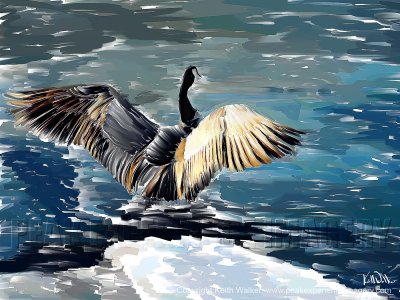 Canada Goose on Ice - 24x18.jpg