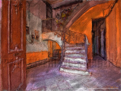 Havana Foyer in Decay I - 48x36.jpg