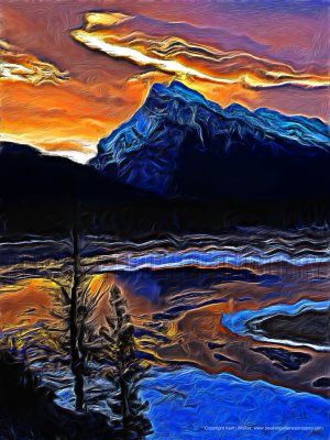 Mount Rundle Sunrise - 36x48.jpg