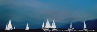 Race Day on the Bay - 36x12.jpg