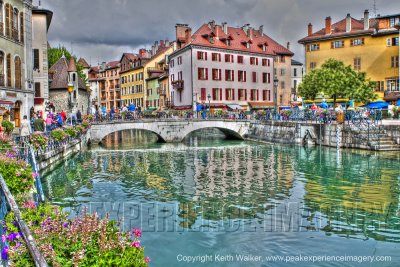 Urban Canal Scene - Annecy France - 48x32.jpg