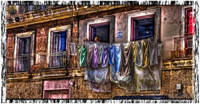 Wash Day Conversation - Havana Cuba.jpg