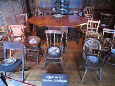 Queen Annes lost babies, part of  A Royal Ruckus