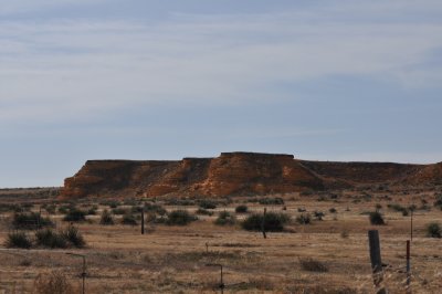 Orange Mesas: some Bold Scenery