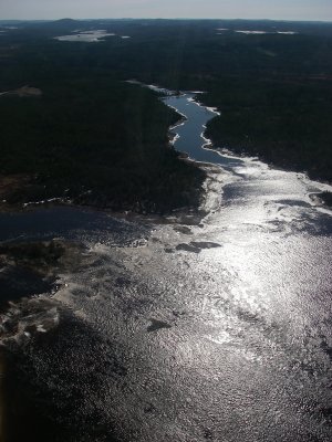 Rivière, Baie James