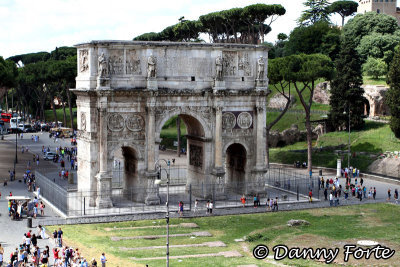 Arco di Costantino - as Viewed from The Colosseum