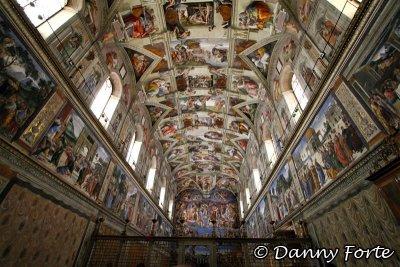 The Vatican Museum - The Sistine Chapel