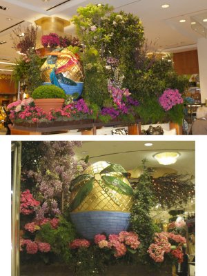 collaborative production of the giant faberge egg - macy's