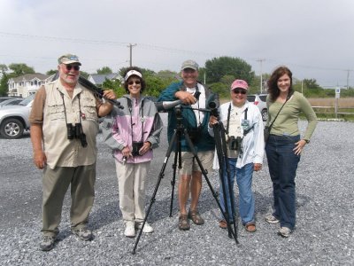 The volunteer MayGration NJ Audubon Naturalists