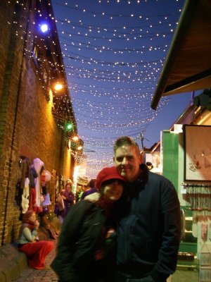 Janet and Martin at Camden Market, London