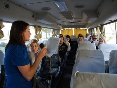 Presentation on bus
