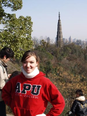 Kaitlyn at north pagoda