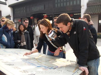 Looking at Xitang Map.JPG