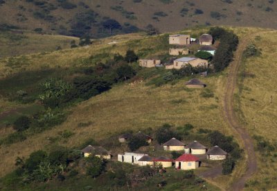 Zulu housing in Eshowe