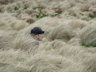 Dave in the bunch grass