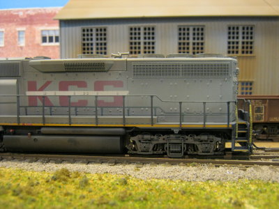 Conductor side: Buckingame Branch #12 Ex-KCS GP40-3