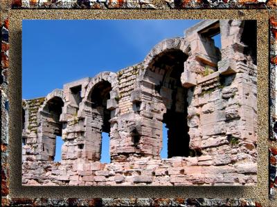 Roman Amphitheatre In Arles