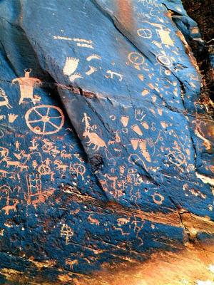 2,000 Year Old Petroglyphs