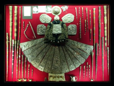 Inca Ceremonial Outfit, Museum De Oro, Lima