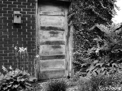 Weathered door