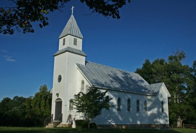 Rural Mary Immaculate Church West Virginia Mtns tb0911kyx.jpg