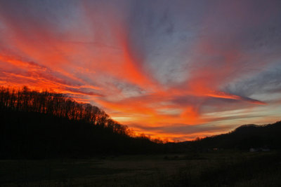 Dramatic Colors over Appalachian Farm Hills tb1211r.jpg
