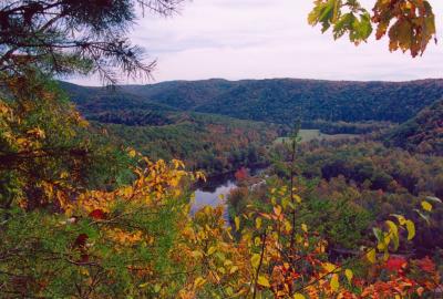 Greenbrier River from Ridge - Autumn CR tb1004.jpg