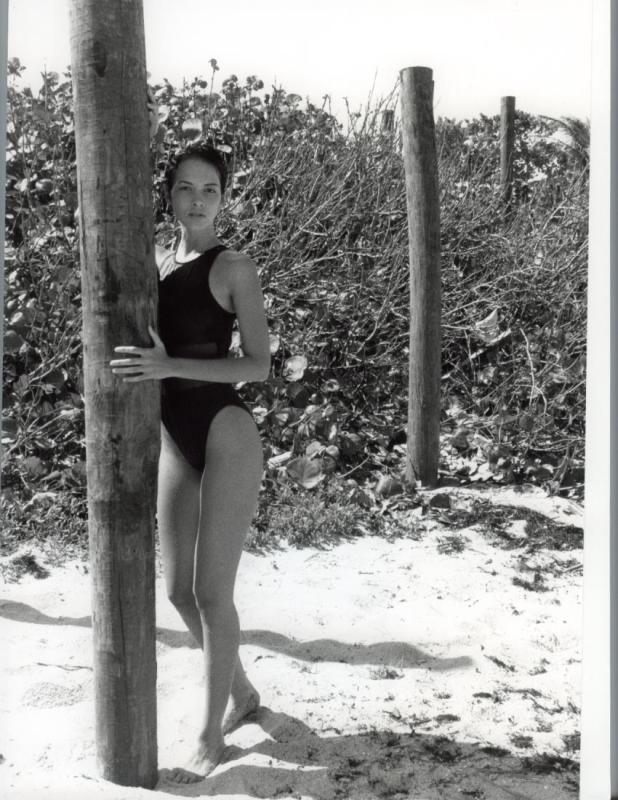 Vanessa on Beach