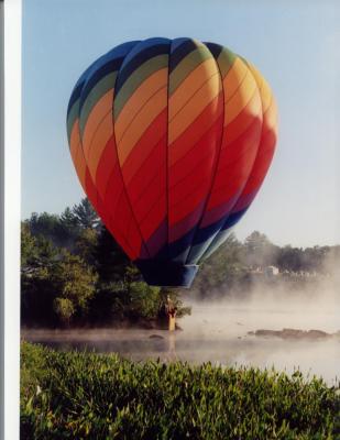 Balloon Rally in Pittsfield, NH which is a collection of Steve Forbes and the Balloon Museum in France