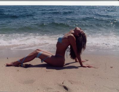Pose on Deerfield Beach