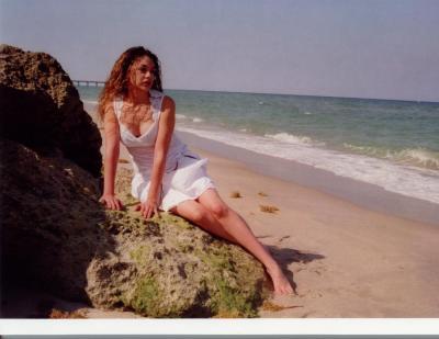 Rachelle on the Beach