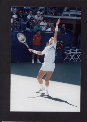 The Lendl serve on the US Open