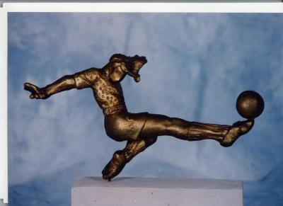 Arkin Soccer Sculpture