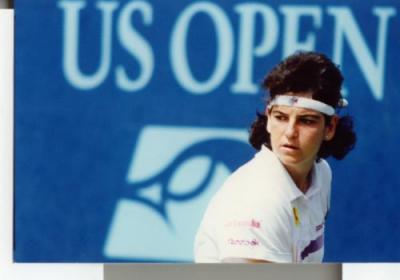 Arantxia Sanchez Vicario. at the US Open