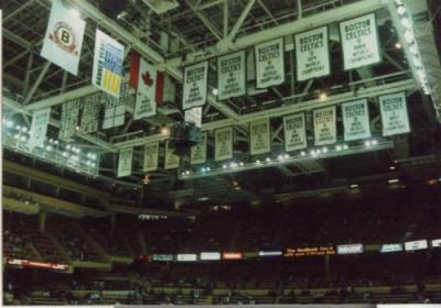 The Banners of the Boston Garden