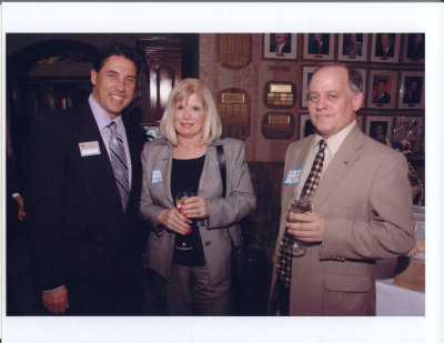 Mayor Scott Brook, Carol Molnar and Marc Gagnon