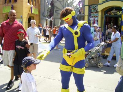 Harry and Scott summers AKA Cyclops, Universal studios