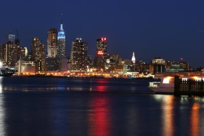 Empire state from Weehawken