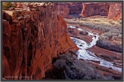 A reflection Canyon de Chelle, Arizona