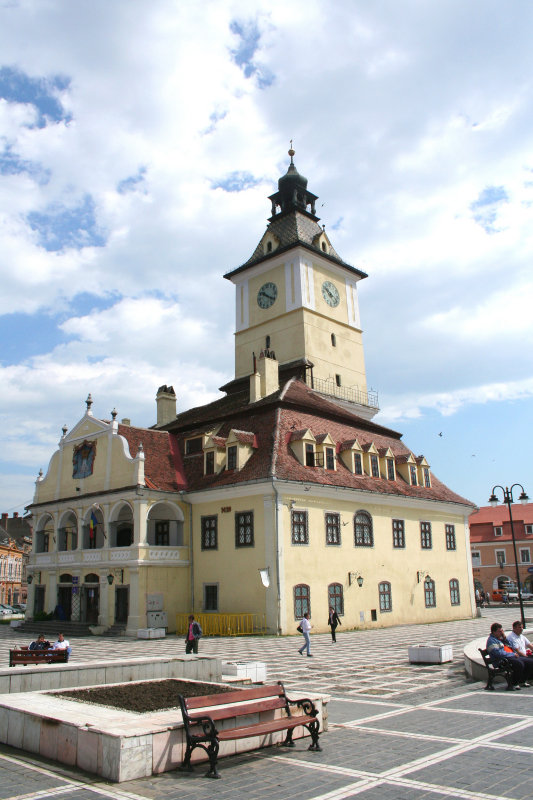 Council Square is the heart of a Baroque Brasov that is quintessentially Germanic.