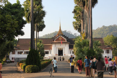 View of the old royal palace which is now a museum. It was built in 1904 on the foundations of a much older palace.