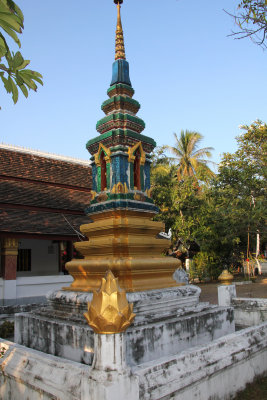 A small stupa that I passed by while on the tour.